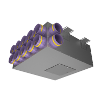 Присоединительная коробка Provent KV 200/90×12 на 12 выходов