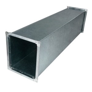 Воздуховод из оцинкованной стали прямоугольный (оц. сталь) (500х500 мм/1,25 м)