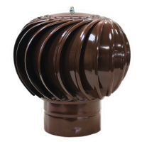 Дефлектор под канал для усиления тяги ТД-125-к RAL8017 (125 мм)