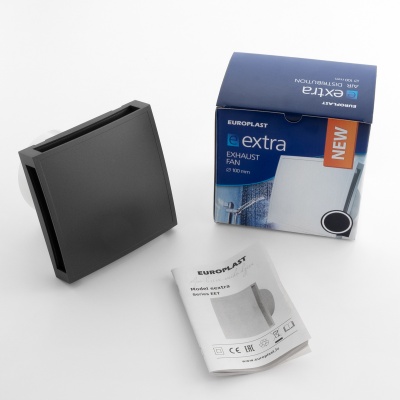 Накладной вентилятор Europlast EET100A черный