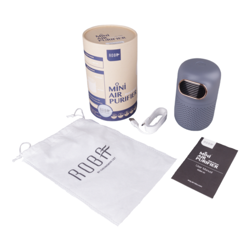 Мини-очиститель воздуха ROBA-01, grey