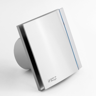 Вытяжной вентилятор с обратным клапаном Soler Palau SILENT-100 CHZ SILVER DESIGN