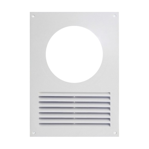 Вентиляционная решетка пластиковая (с фланцем 120/125) Europlast Na12