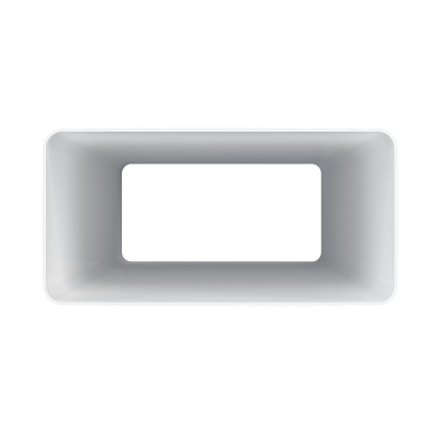 Воздуховод прямоугольный ЭРА 511ВП ПВХ (55х110 мм/0,5 м)