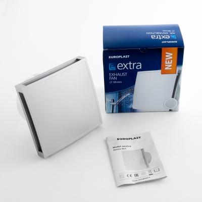 Вентилятор вытяжной 125 мм Europlast EET125S серебро