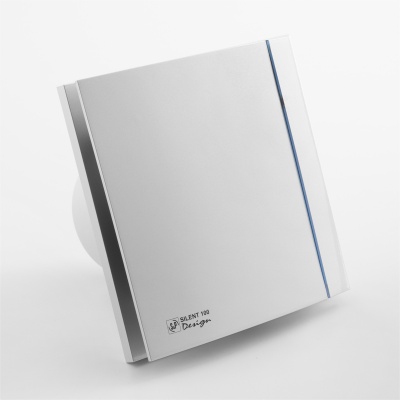 Вытяжной вентилятор с обратным клапаном Soler Palau SILENT-100 CRZ SILVER DESIGN