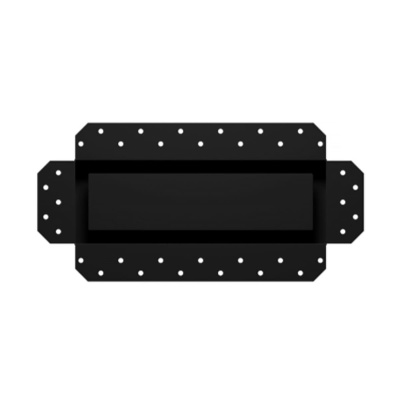 Вентиляционная решетка ERA 3010SGR 300х100 Matt black