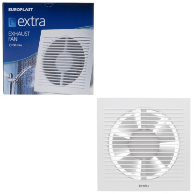 Вентилятор вытяжной 150 мм Europlast EE150 белый