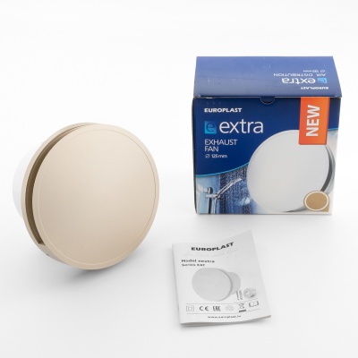 Вентилятор вытяжной 125 мм Europlast EAT125G золото