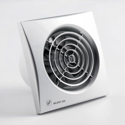 Вентилятор вытяжной 120 мм Soler Palau SILENT-200 CZ SILVER