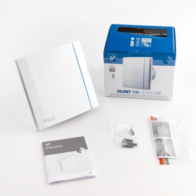 Вентилятор с обратным клапаном Soler Palau SILENT-100 CZ DESIGN 3C