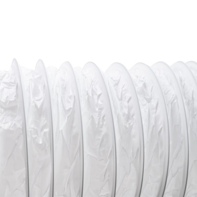 Воздуховод для напольного кондиционера ПВХ AFS VINYLAFS WHITE (102 мм/10 м)