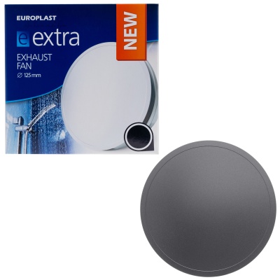 Вентилятор вытяжной 125 мм Europlast EAT125A черный