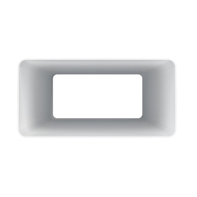 Воздуховод прямоугольный плоский пластиковый ЭРА 922ВП1 (220х90 мм/1 м)