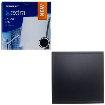 Вентилятор вытяжной 100 мм Europlast EET100A черный