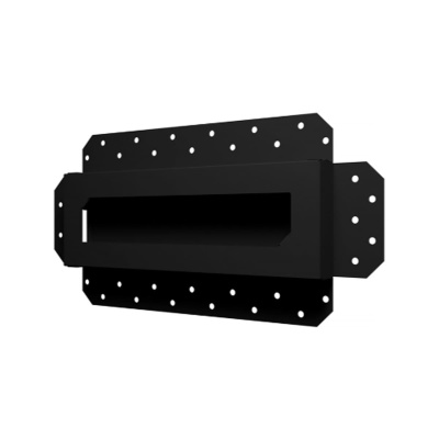 Вентиляционная решетка ERA 3010SGR 300х100 Matt black