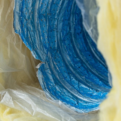 Воздуховод шумоизолированный гибкий антибактериальный AFS SONOAFS ALU Hygiene (102 мм/10 м)