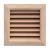Деревянная вентиляционная решетка, бук 112x112 Деревянная вентиляционная решетка, бук 112x112