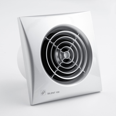 Вентилятор вытяжной 100 мм Soler Palau SILENT-100 CRZ SILVER